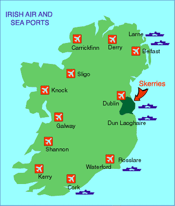 irish sea ports